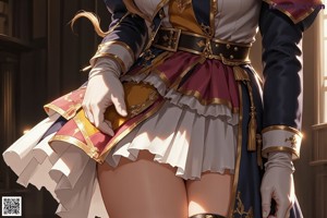 A woman in a dress and boots standing in front of a window.